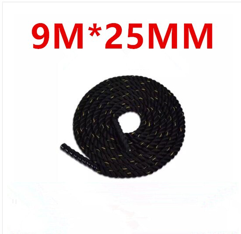 9M Fitness Heavy Undulation Battle Rope Home Workout Strength Training Rope Skipping Slimming Bodybuilding Gym Sport Equipment